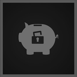 Piggy Bank Collector, locked