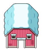 Large Coop, Red, winter