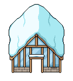 Large Greenhouse, Wood, winter