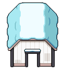 Medium Coop, White, winter
