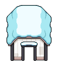 Small Coop, White, winter
