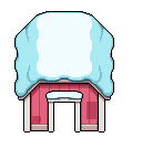 Small Coop, Red, winter