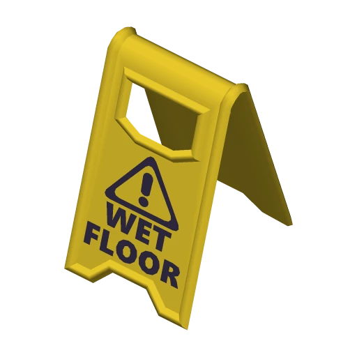 Dirty Floor Sign