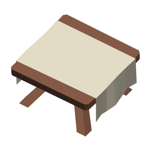 Table - Simple Cloth