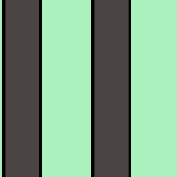 Wallpaper - Stripes - Green