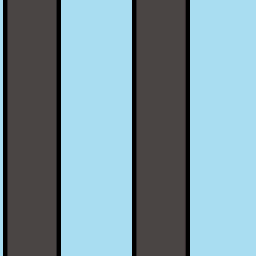 Wallpaper - Stripes - Blue