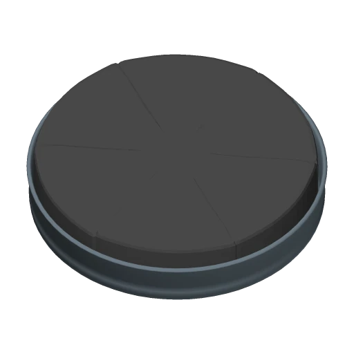Big Cake Tin - Burned