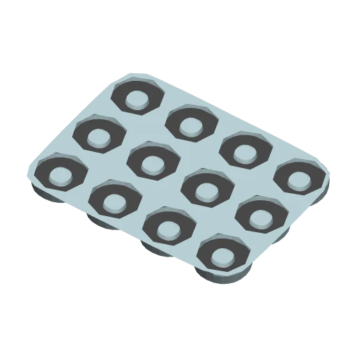 Doughnut Tray - Burned