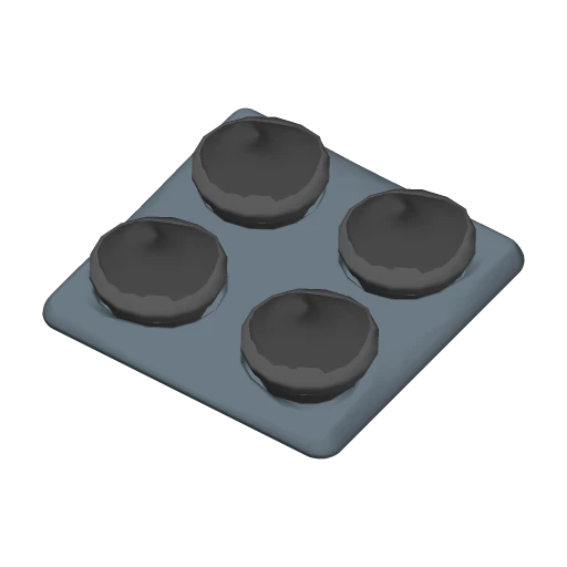 Cupcake Tray - Burned