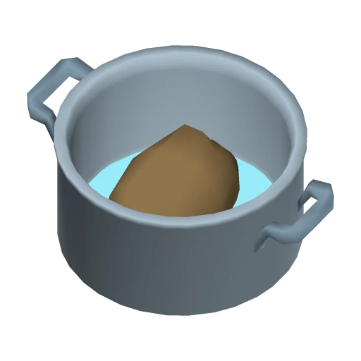 Boiled Potato - Cooked