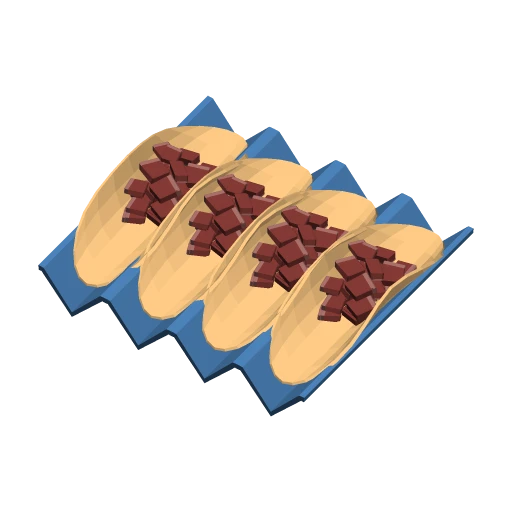 Tacos On Tray