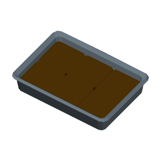 Brownie Tray - Baked