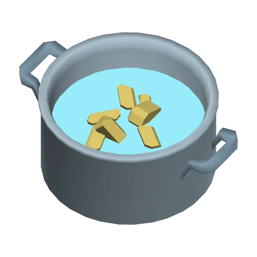 Potato - Chopped Pot Raw