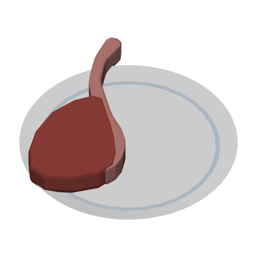 Boned Steak - Plated