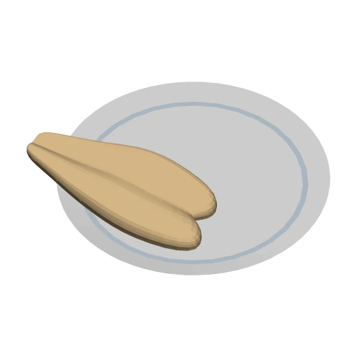 Fish - Fillet Plated