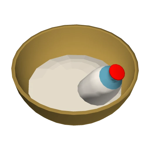 Mixing Bowl - Mixed With Milk