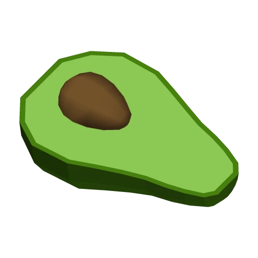Avocado Half - Stone