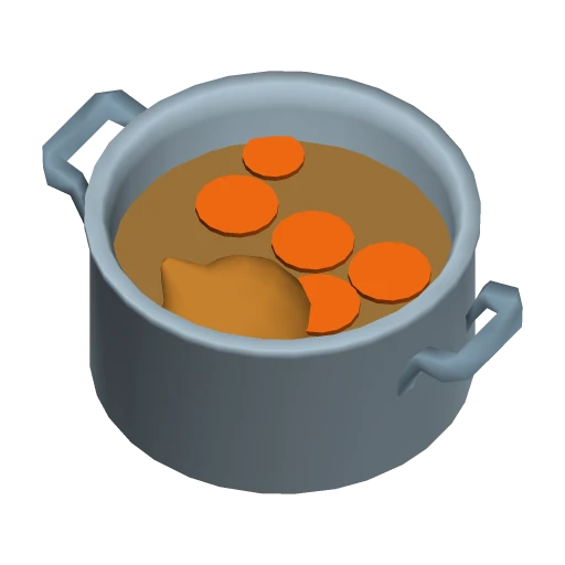 Soup - Chopped Carrot Raw