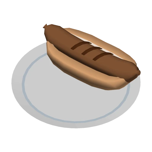Hotdog - Plated
