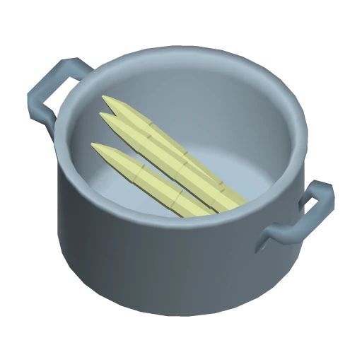 Bamboo Pot Cooked