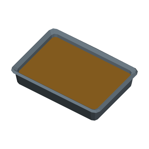 Brownie Tray - Raw