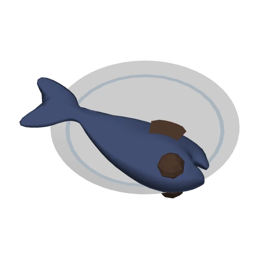 Fish - Blue Plated