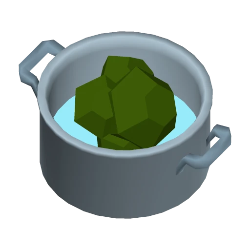 Broccoli - Cooked Pot