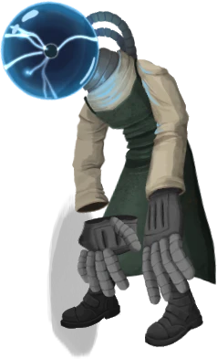 A Lone Globe Head